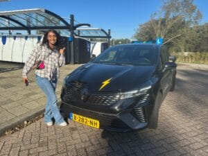 Happy Student With Bliksem